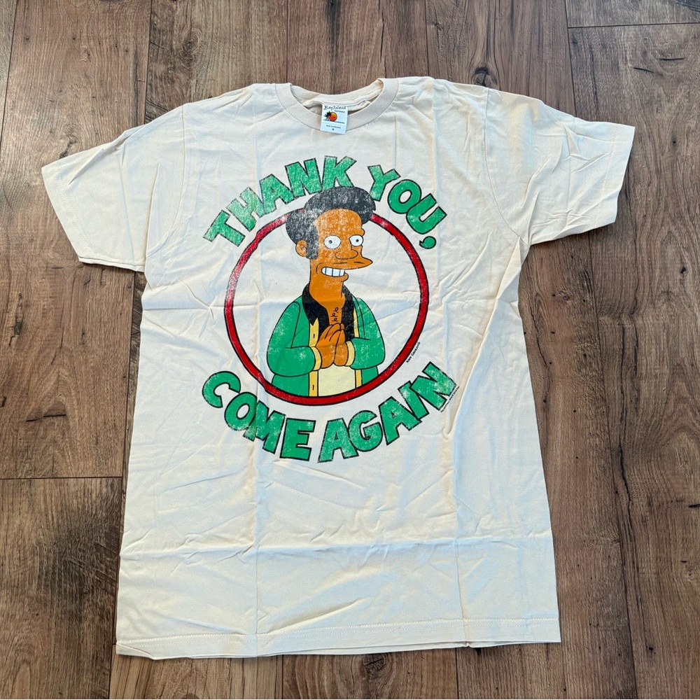 NOS 2010 Moe’s The Simpsons “Thank You, Come Again” T- Shirt Sz Medium